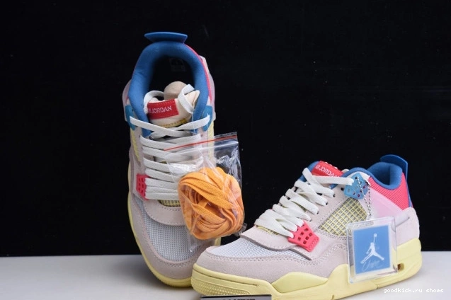 Cheap DC9533-800 Jordan 4 Union Ice Retro Guava Air 0813